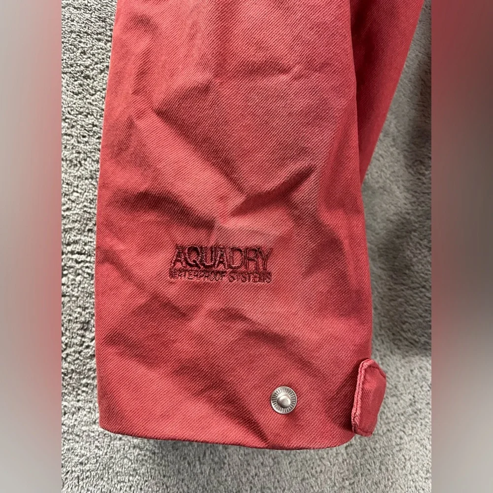 Craghoppers Aquadry Pullover Jacket Mens XL Faded Red Waterproof Windproof - Picture 2 of 16